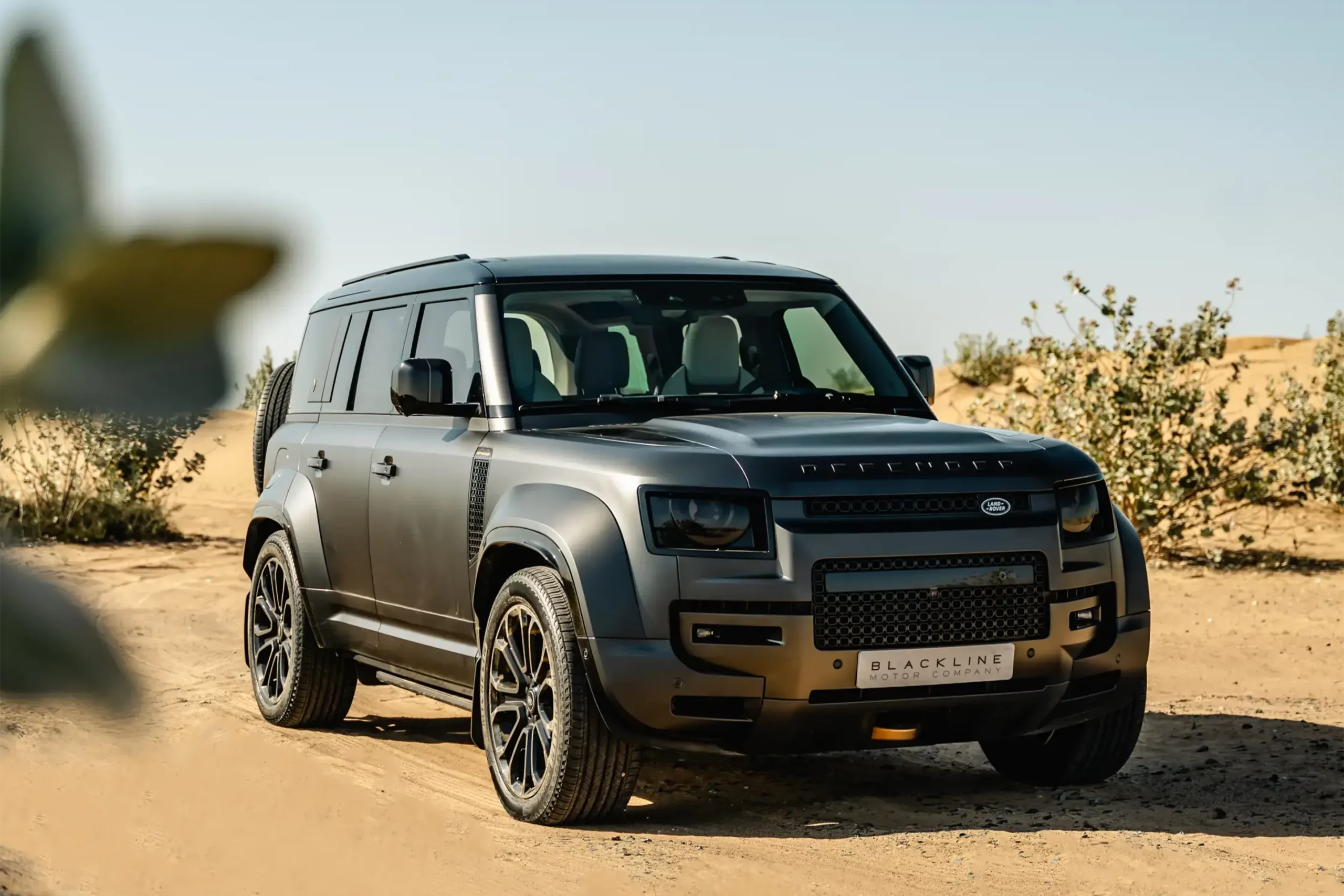 Blackline Motor Company — premium pre-owned supercar showroom, Dubai