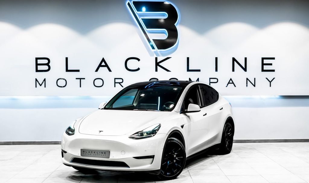 2022 Tesla Model Y Dual Motor Long Range — sold by Blackline Motor Company, Dubai