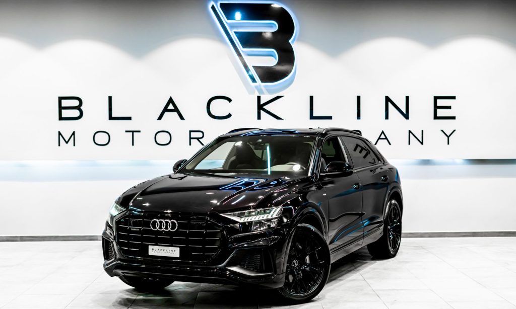 2021 Audi Q8 S-Line 55 TFSI — sold by Blackline Motor Company, Dubai
