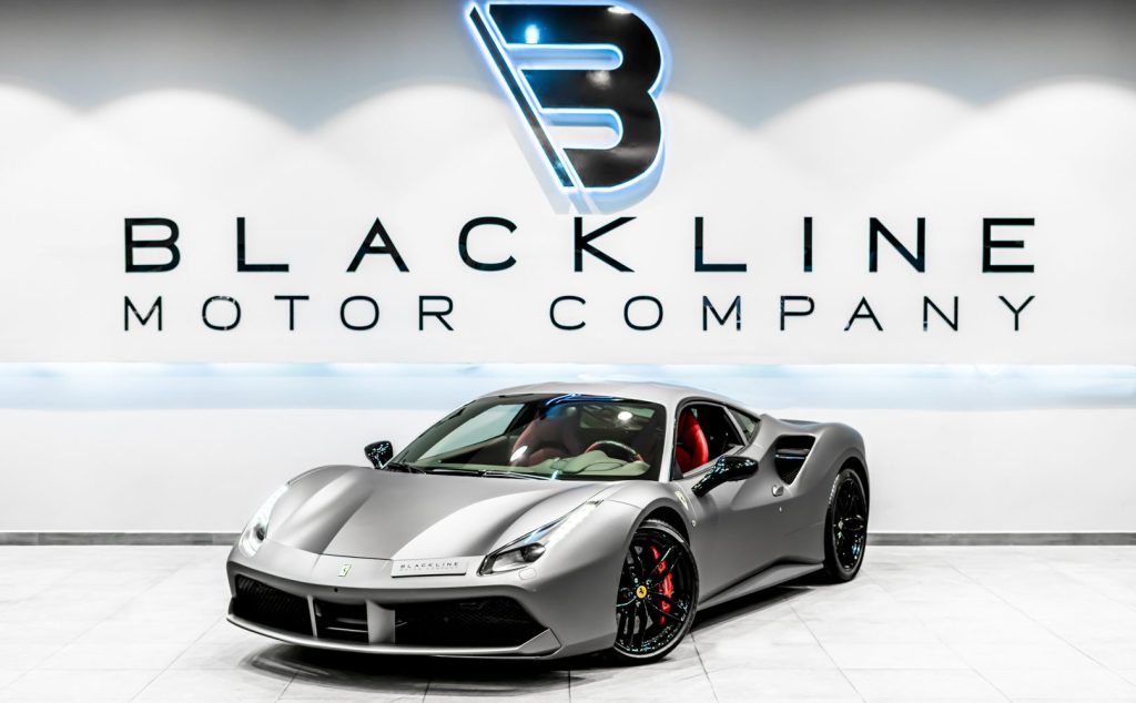 2017 Ferrari 488 GTB — sold by Blackline Motor Company, Dubai