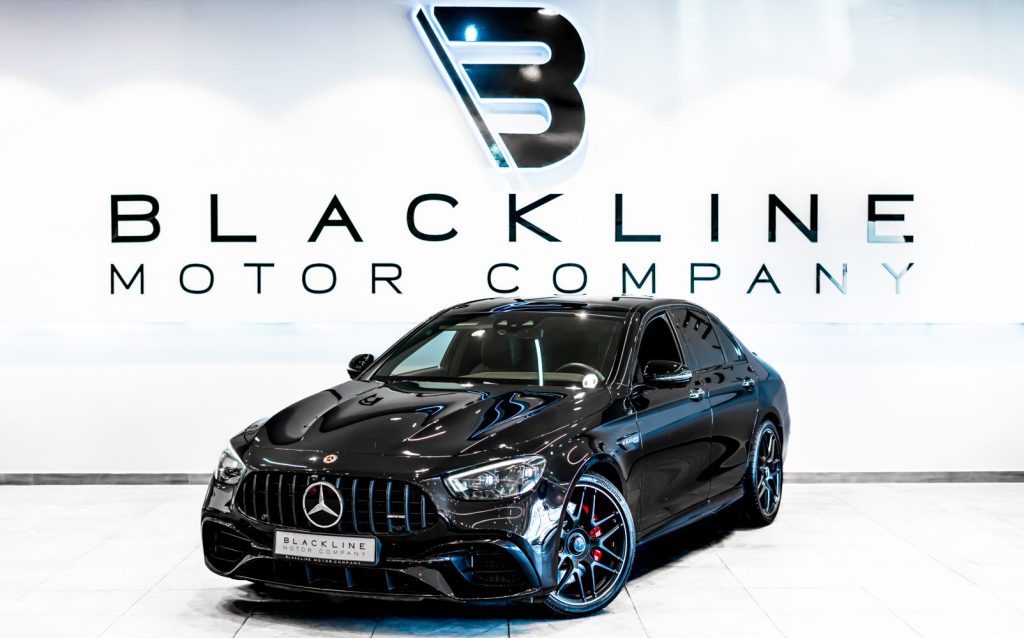 2021 Mercedes-AMG E63s — sold by Blackline Motor Company, Dubai