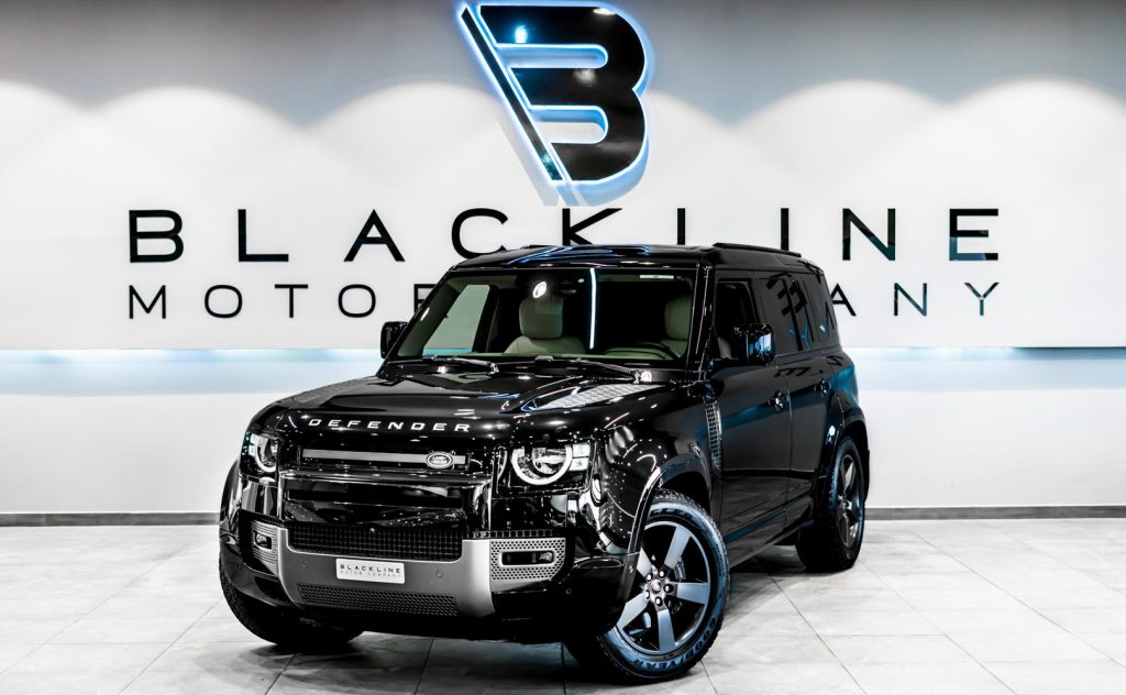 2023 Land Rover Defender 110 P400 S — sold by Blackline Motor Company, Dubai