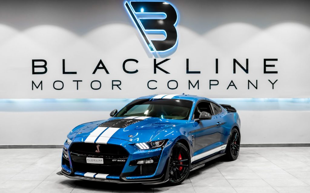 2020 Ford Mustang Shelby GT500 — sold by Blackline Motor Company, Dubai