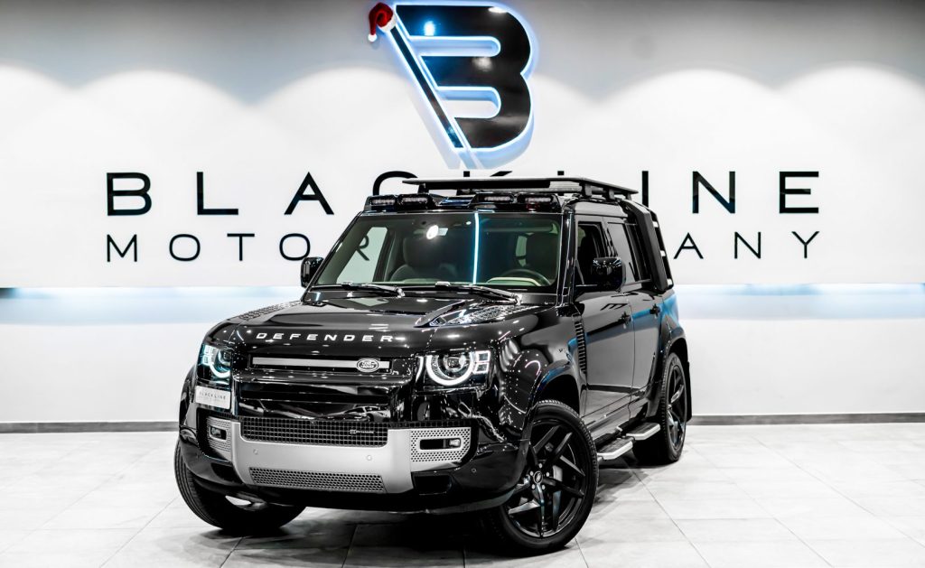 2023 Land Rover Defender 110 X — sold by Blackline Motor Company, Dubai