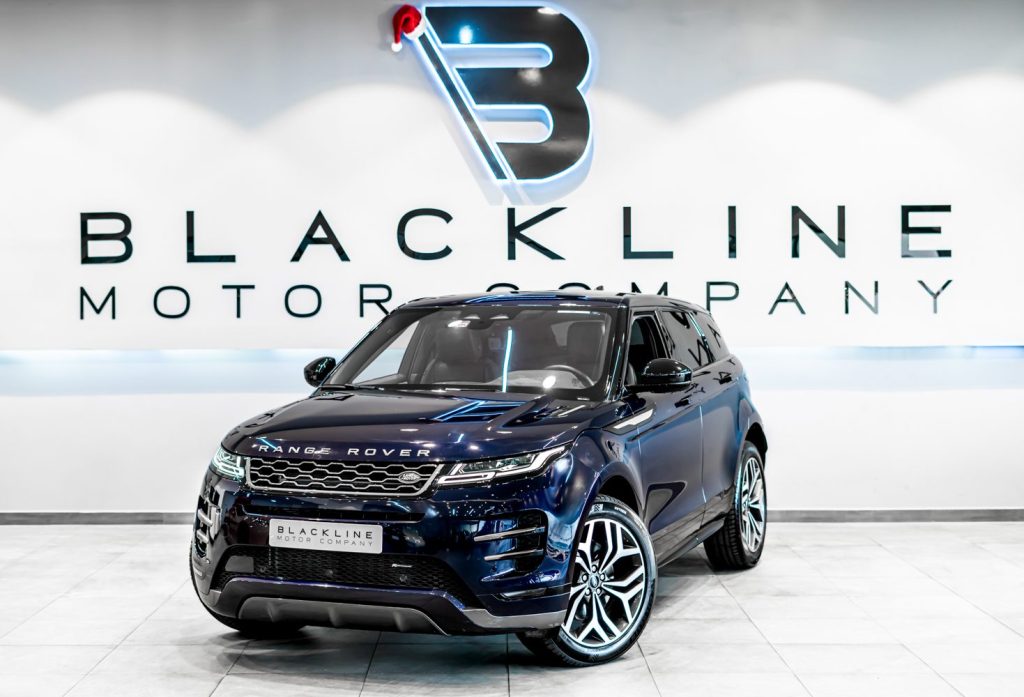 2022 Land Rover Range Rover Evoque HSE R-Dyanmic — sold by Blackline Motor Company, Dubai