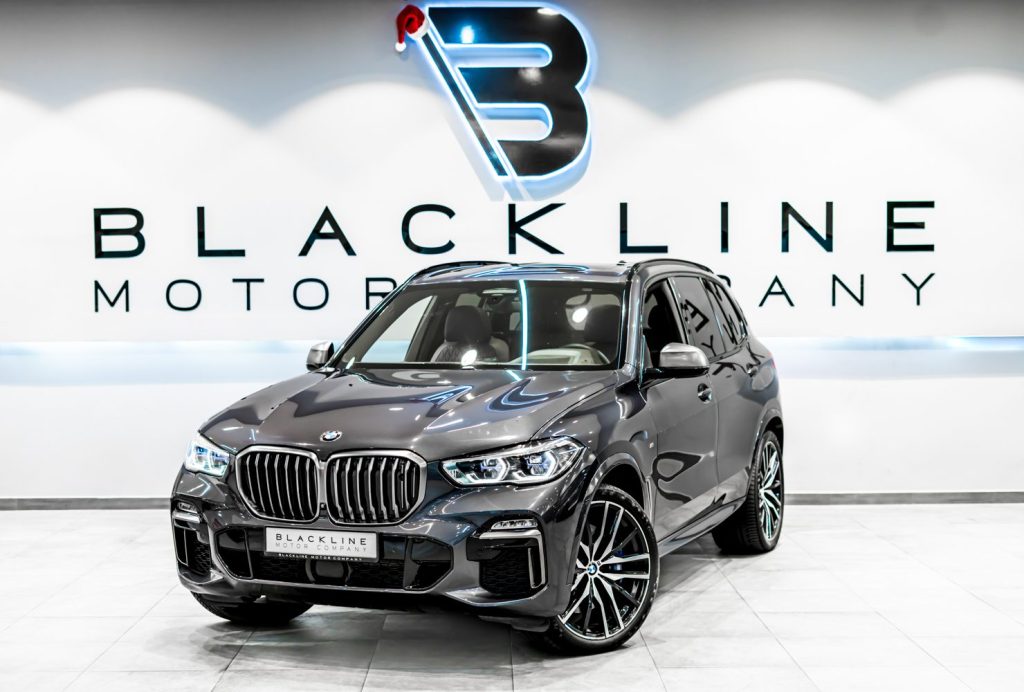 2020 BMW X5 M50i — sold by Blackline Motor Company, Dubai