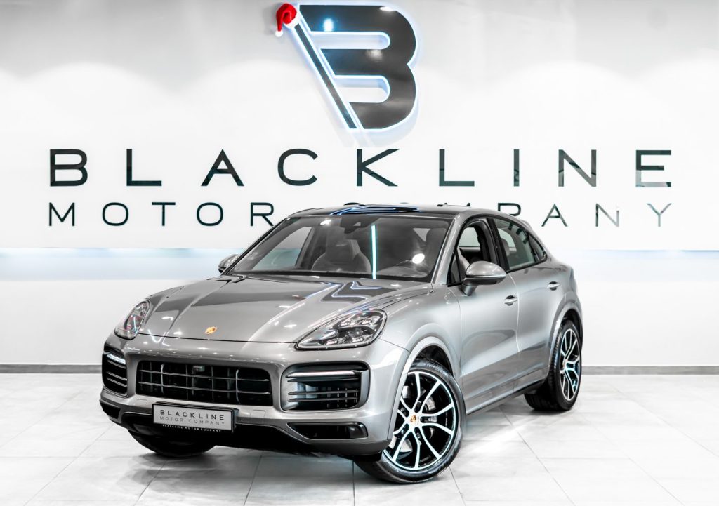 2022 Porsche Cayenne S Coupe — sold by Blackline Motor Company, Dubai