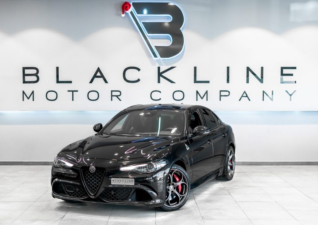 2020 Alfa Romeo Giulia Quadrifoglio — sold by Blackline Motor Company, Dubai