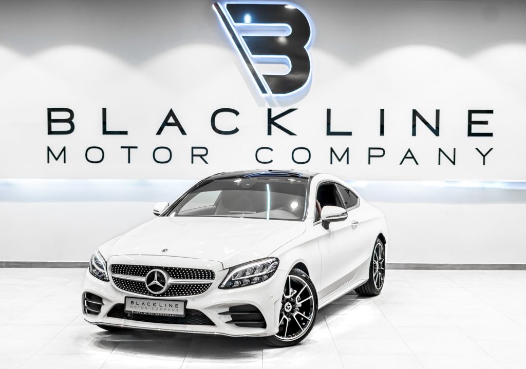 2023 Mercedes-Benz C 200 Coupe — sold by Blackline Motor Company, Dubai