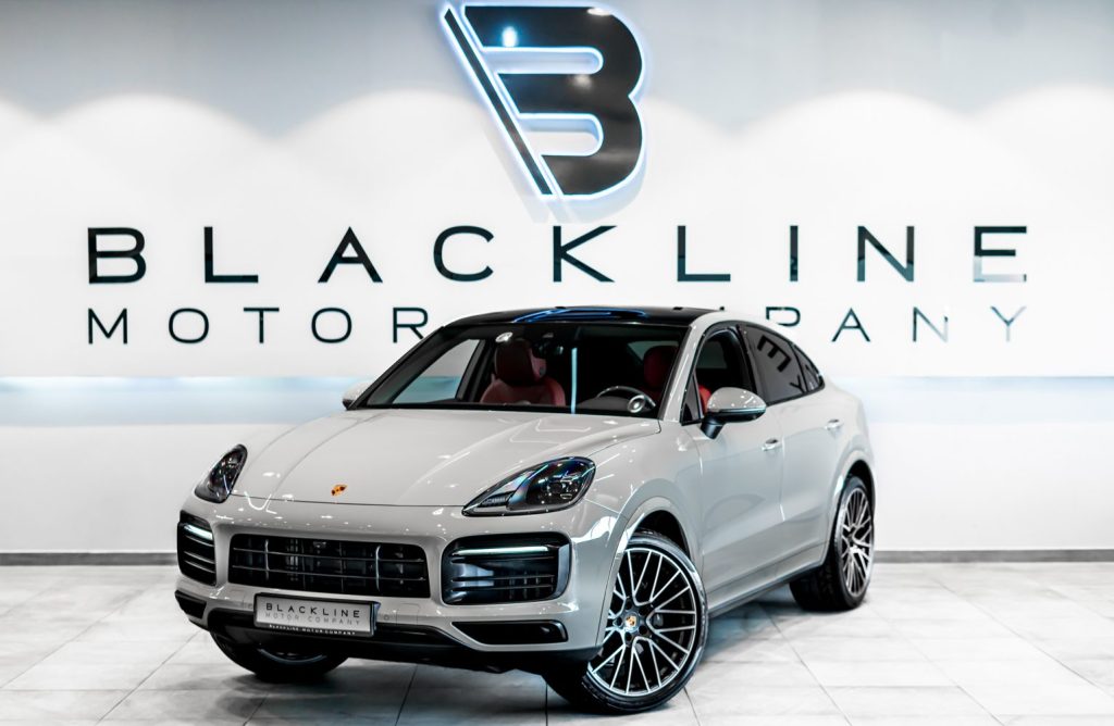 2023 Porsche Cayenne Platinum Edition — sold by Blackline Motor Company, Dubai