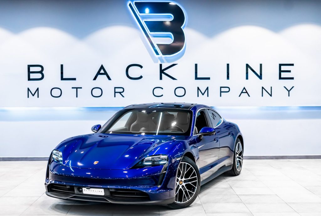 2021 Porsche Taycan 4S — sold by Blackline Motor Company, Dubai