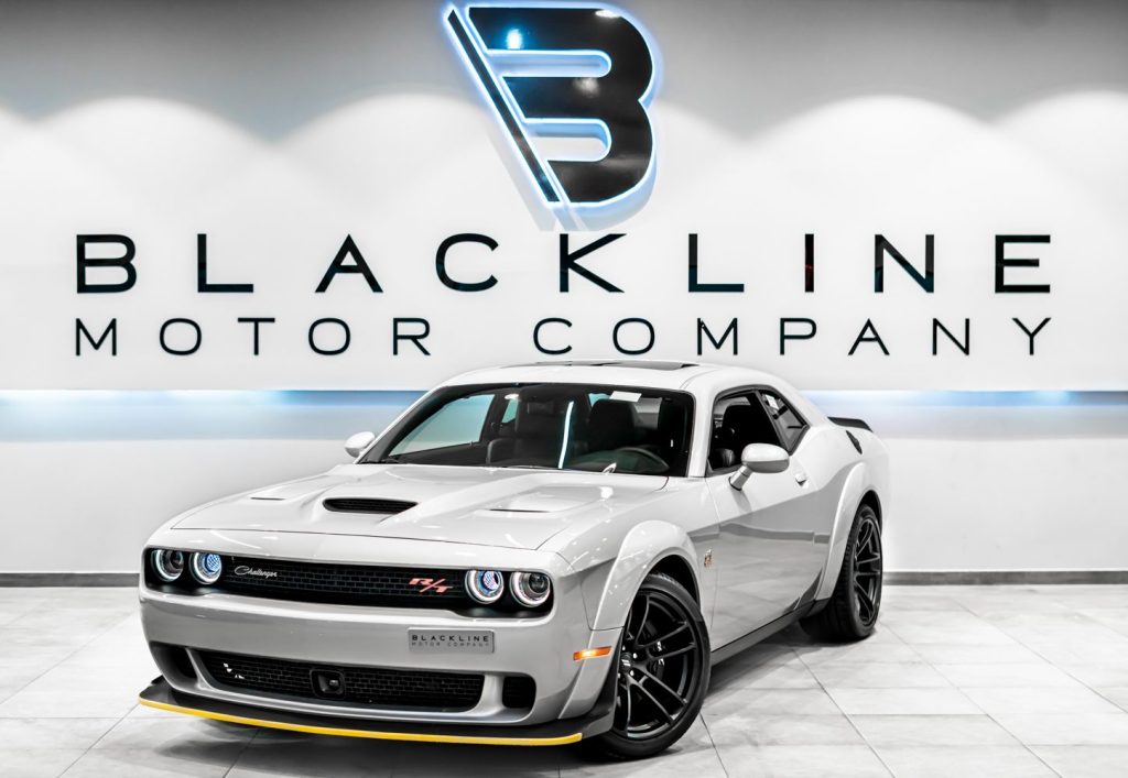 2023 Dodge Challenger Scat Pack — sold by Blackline Motor Company, Dubai