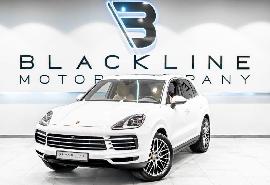 2018 Porsche Cayenne — sold by Blackline Motor Company, Dubai