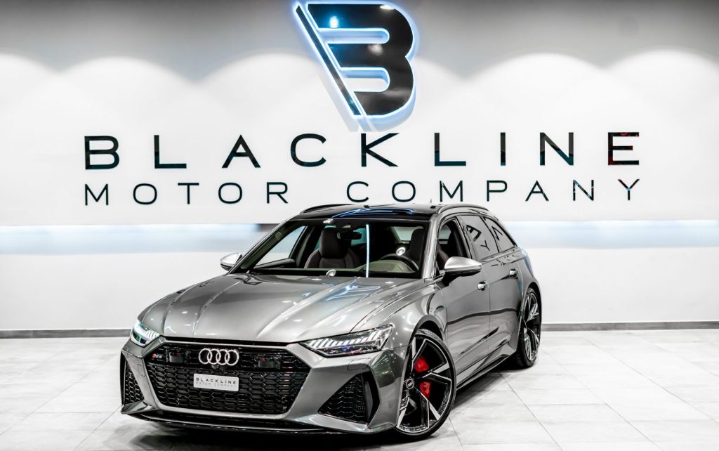 2021 Audi RS6 — sold by Blackline Motor Company, Dubai