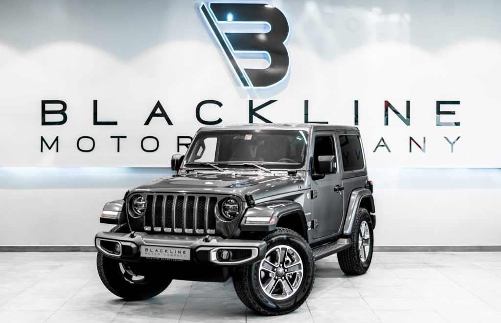 2021 Jeep Wrangler Sahara — sold by Blackline Motor Company, Dubai