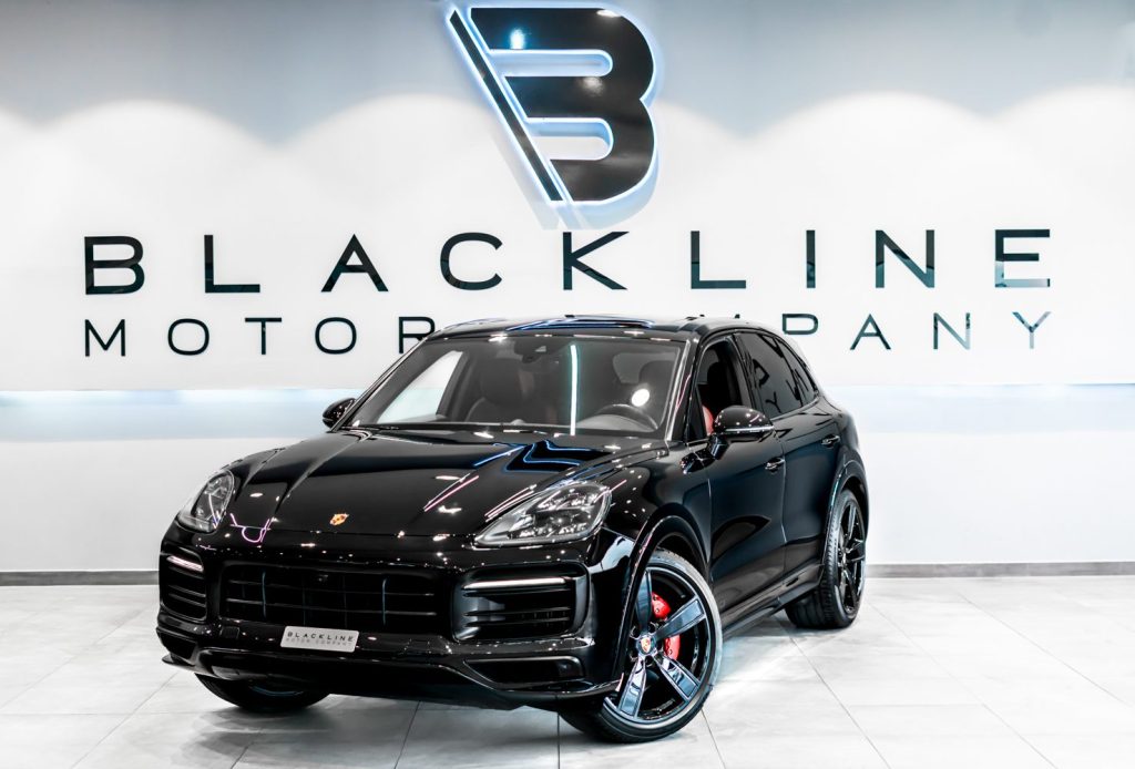 2021 Porsche Cayenne GTS — sold by Blackline Motor Company, Dubai