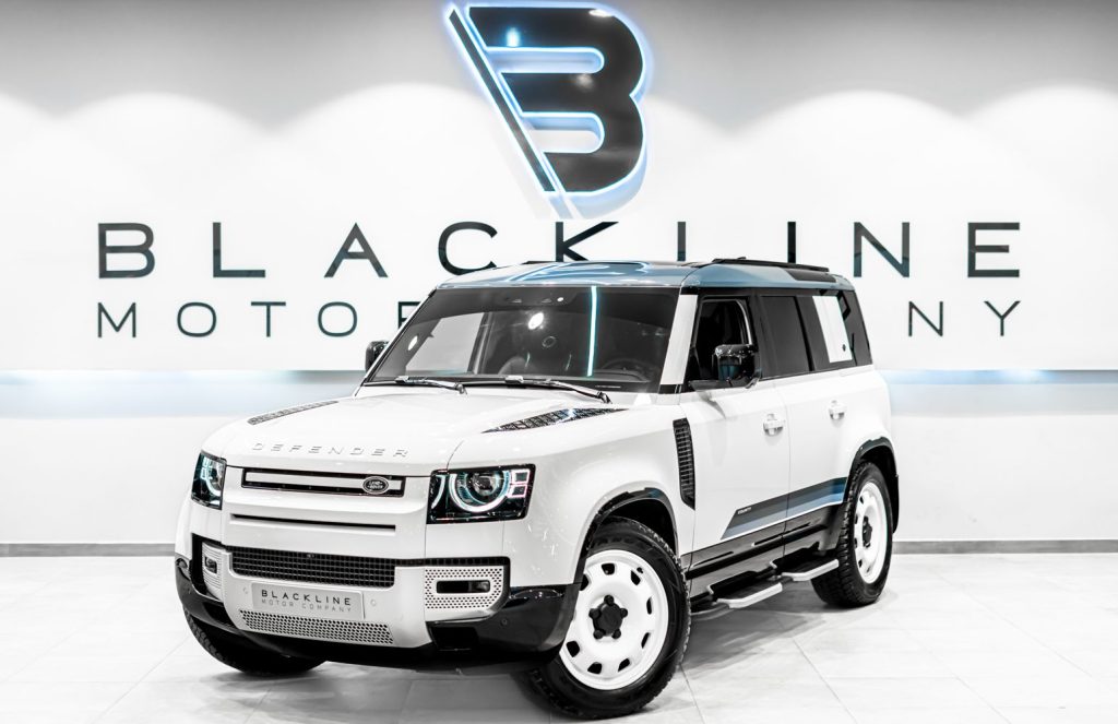 2024 Land Rover Defender 110 P400 SE — sold by Blackline Motor Company, Dubai