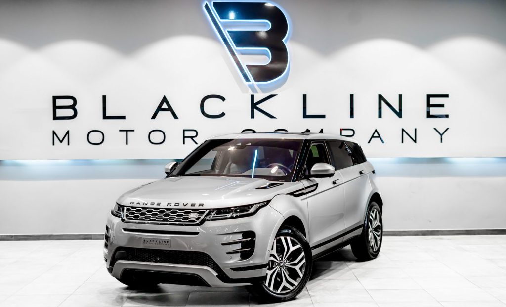 2020 Land Rover Range Rover Evoque — sold by Blackline Motor Company, Dubai