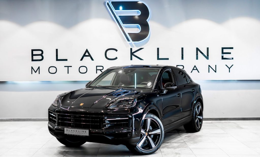 2024 Porsche Cayenne Coupe — sold by Blackline Motor Company, Dubai