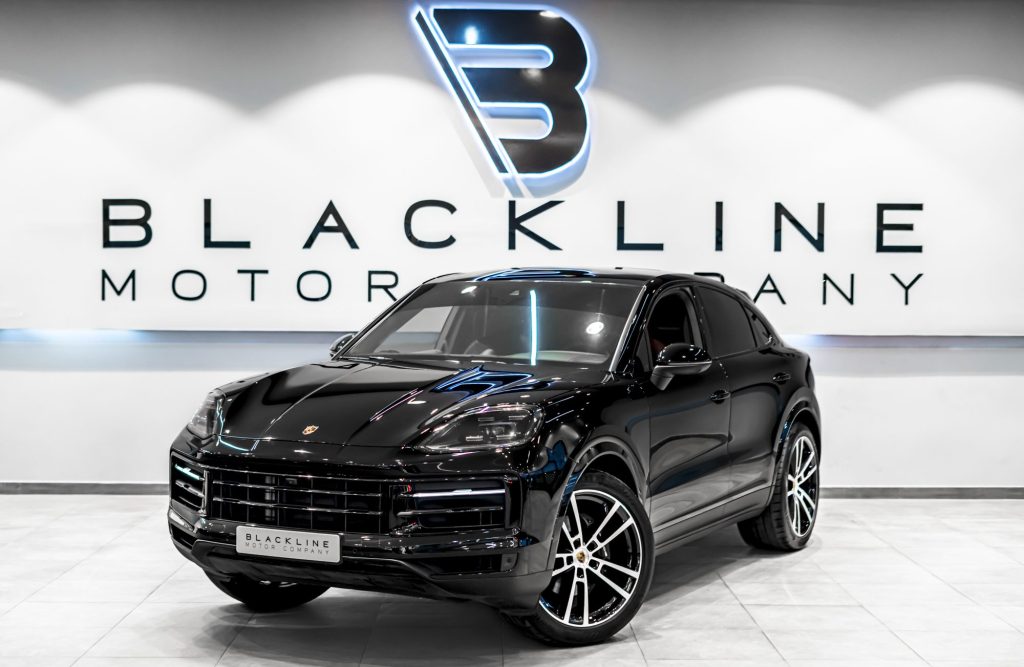 2024 Porsche Cayenne Coupe — sold by Blackline Motor Company, Dubai