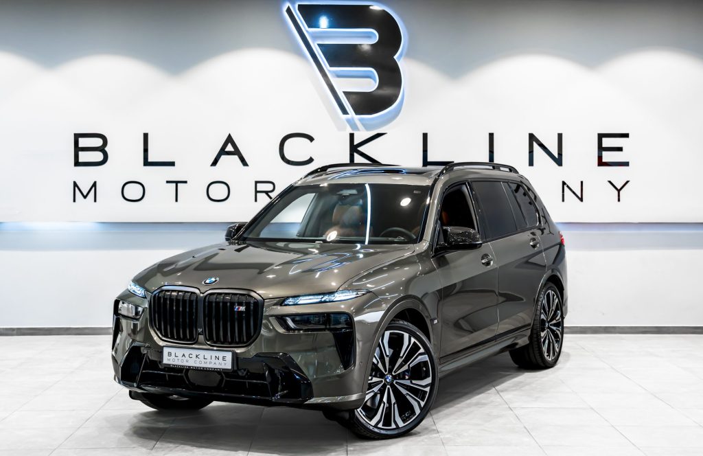 2024 BMW X7 M60i — sold by Blackline Motor Company, Dubai
