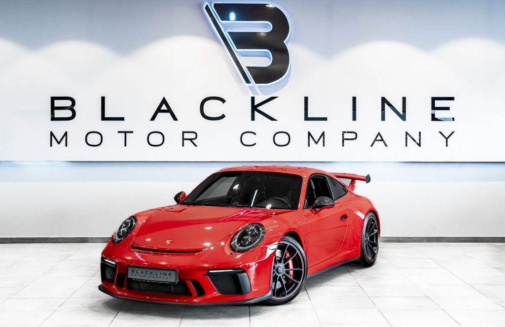 2018 Porsche 911 GT3 — sold by Blackline Motor Company, Dubai