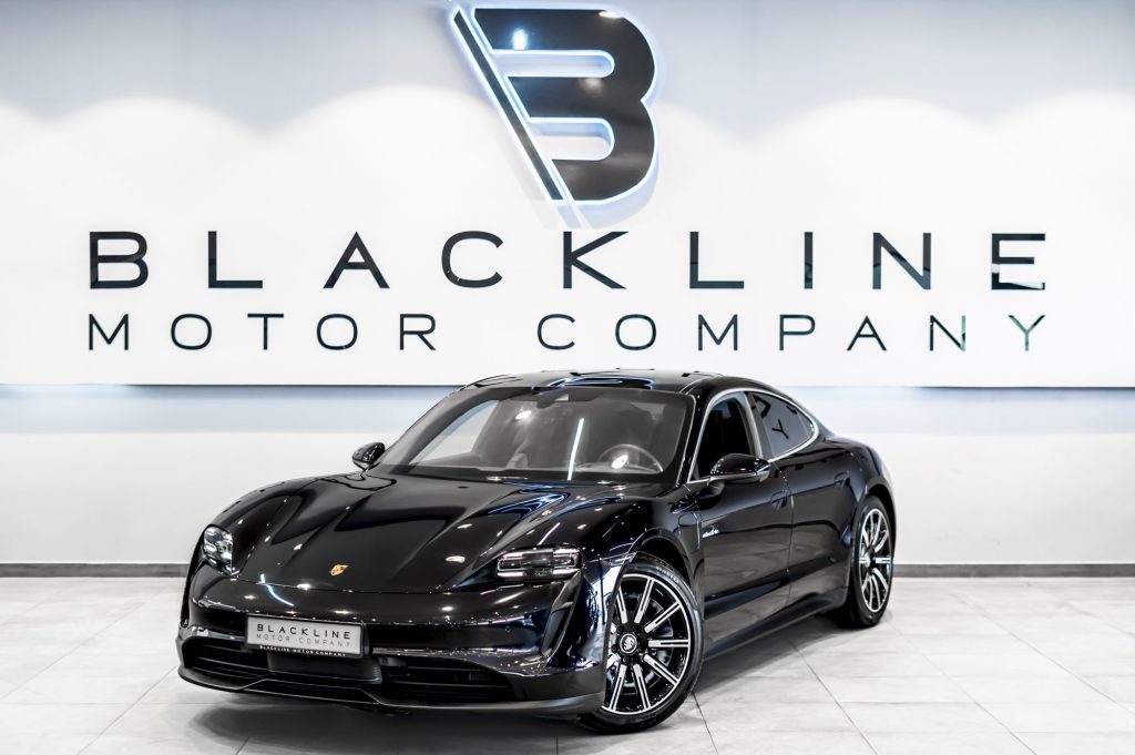 2022 Porsche Taycan 4S — sold by Blackline Motor Company, Dubai