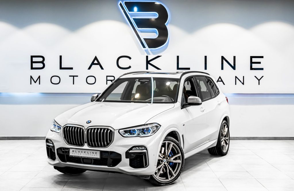 2020 BMW X5 M50i — sold by Blackline Motor Company, Dubai