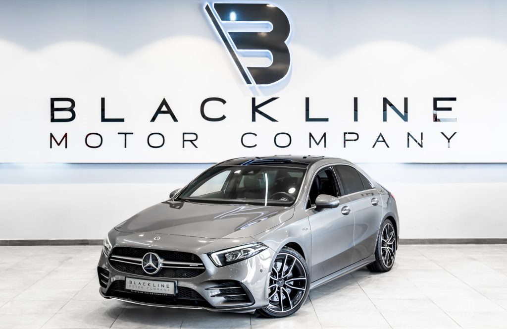 2021 Mercedes-AMG A35 — sold by Blackline Motor Company, Dubai