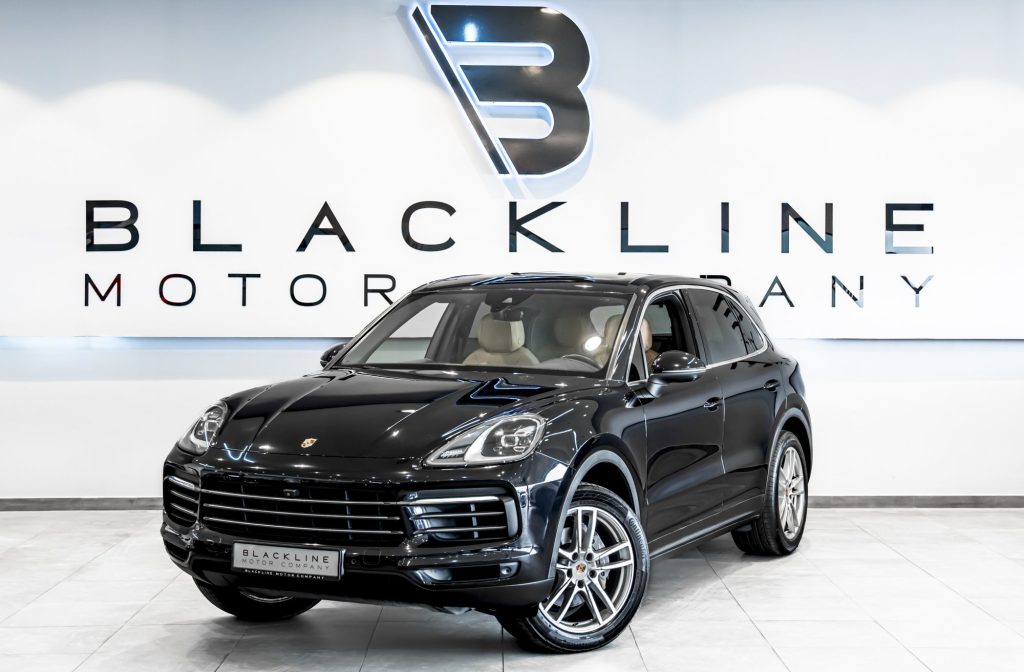 2018 Porsche Cayenne — sold by Blackline Motor Company, Dubai