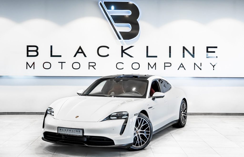 2021 Porsche Taycan 4S — sold by Blackline Motor Company, Dubai