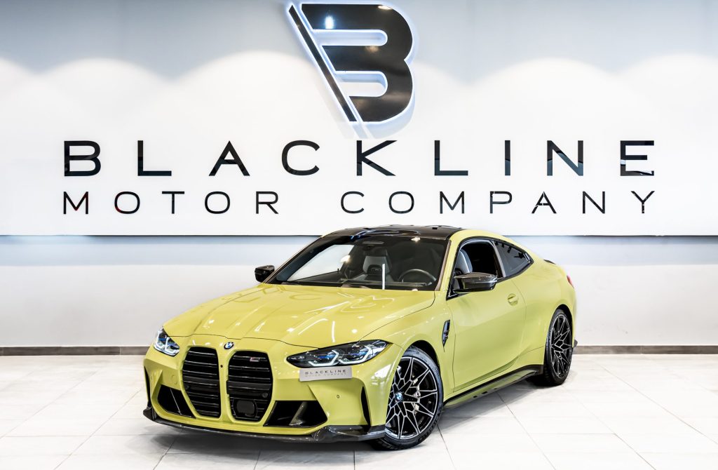 2024 BMW M4 Competition — sold by Blackline Motor Company, Dubai