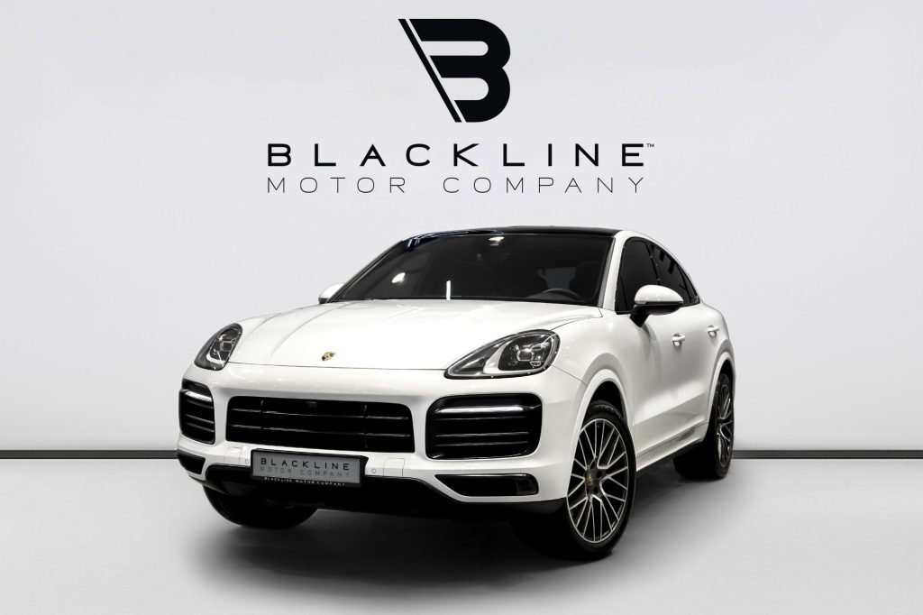 2023 Porsche Cayenne Coupe — sold by Blackline Motor Company, Dubai