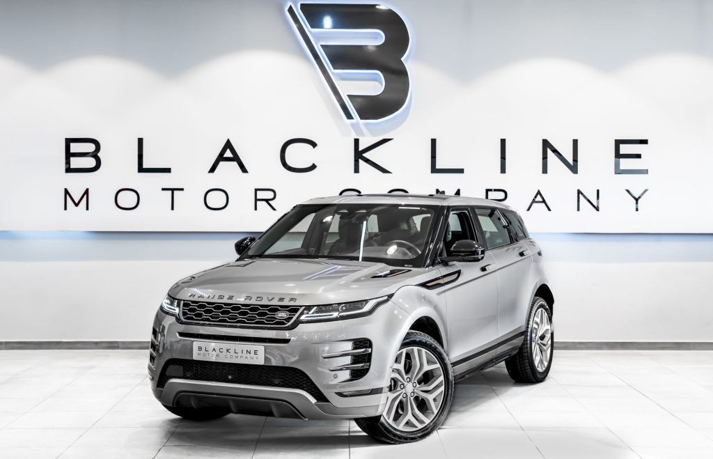 2021 Land Rover Evoque P200 R-Dynamic — sold by Blackline Motor Company, Dubai