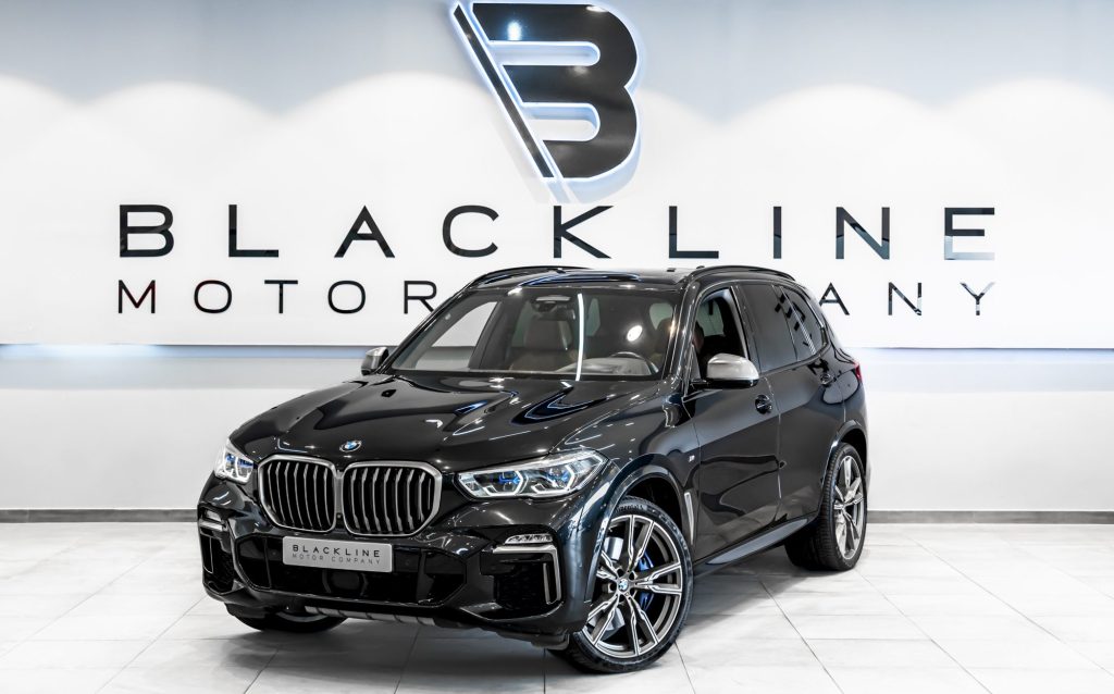 2020 BMW X5 M50i — sold by Blackline Motor Company, Dubai