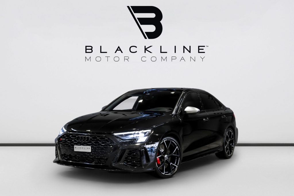 2023 Audi RS3 — sold by Blackline Motor Company, Dubai