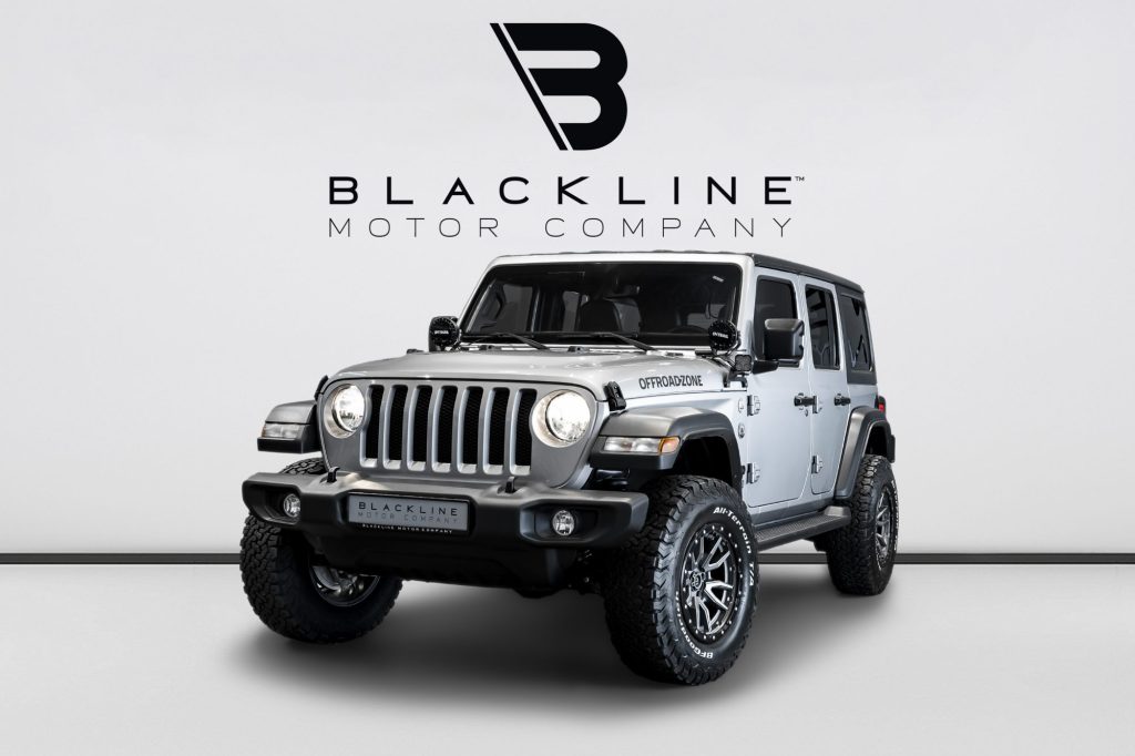 2021 Jeep Wrangler Unlimited Sport — sold by Blackline Motor Company, Dubai