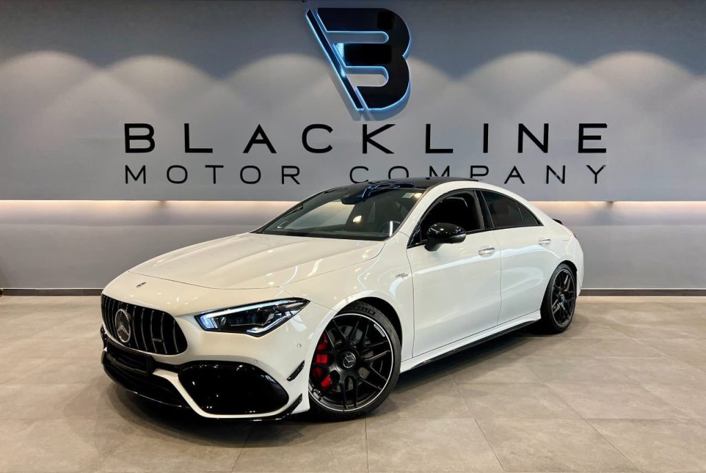 2021 Mercedes-AMG CLA 45 S — sold by Blackline Motor Company, Dubai