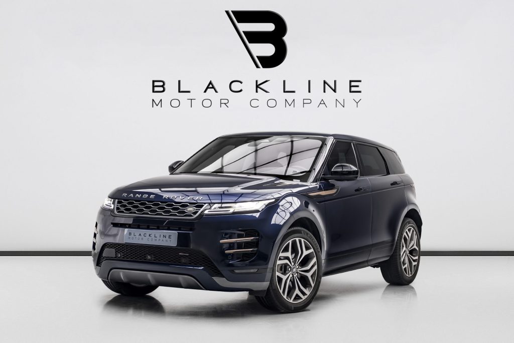 2022 Land Rover Range Rover Evoque R-Dynamic HSE — sold by Blackline Motor Company, Dubai