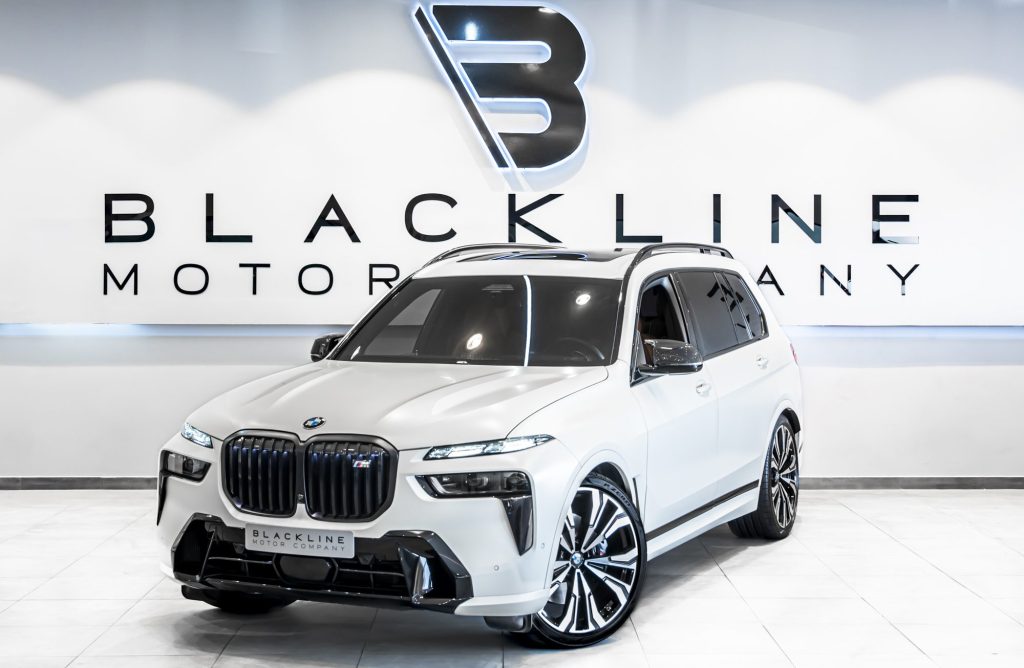 2024 BMW X7 M60i — sold by Blackline Motor Company, Dubai