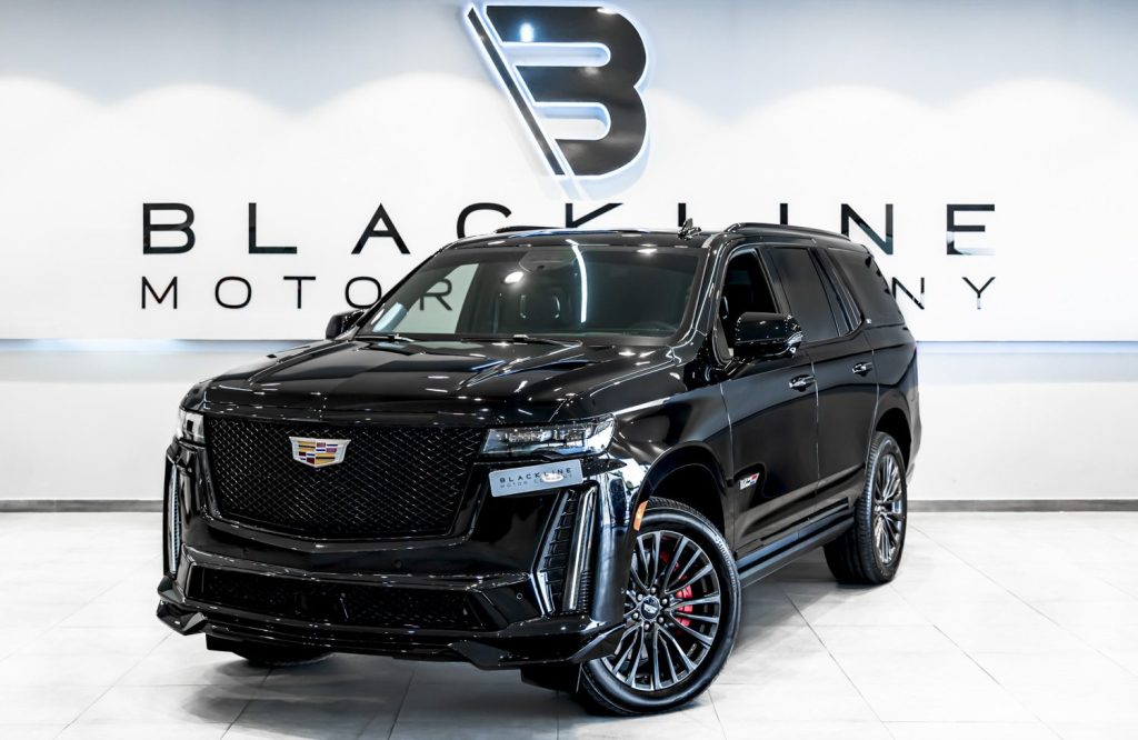 2023 Cadillac Escalade V — sold by Blackline Motor Company, Dubai