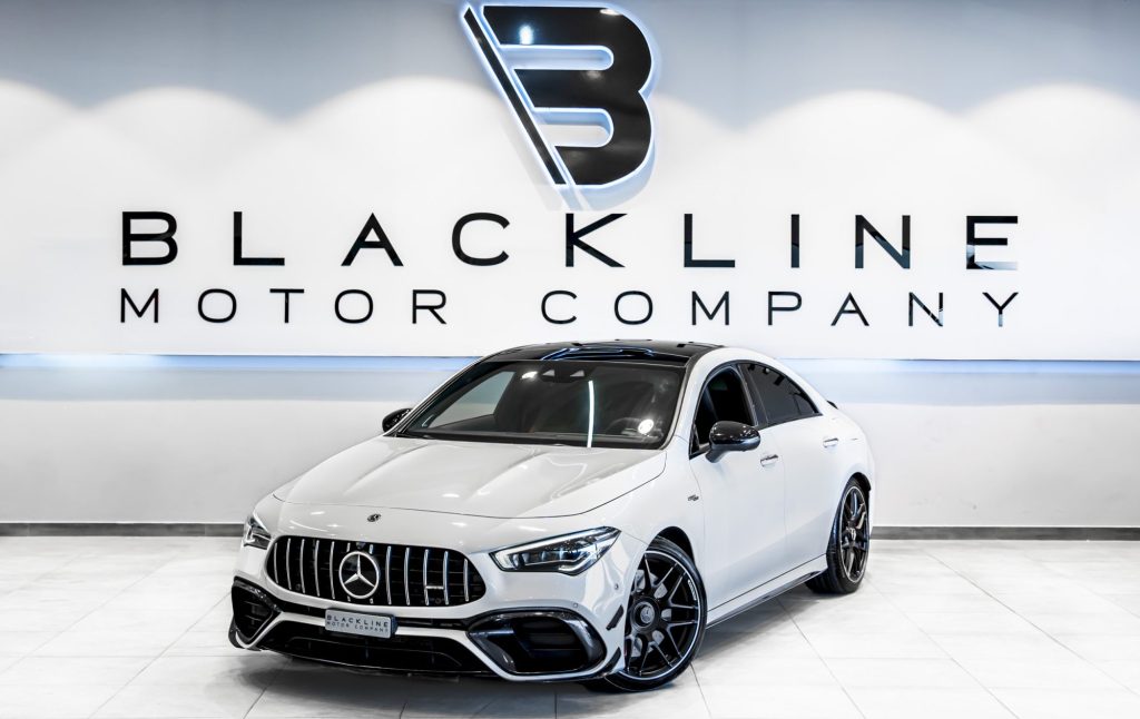 2021 Mercedes-AMG CLA 45s AMG — sold by Blackline Motor Company, Dubai
