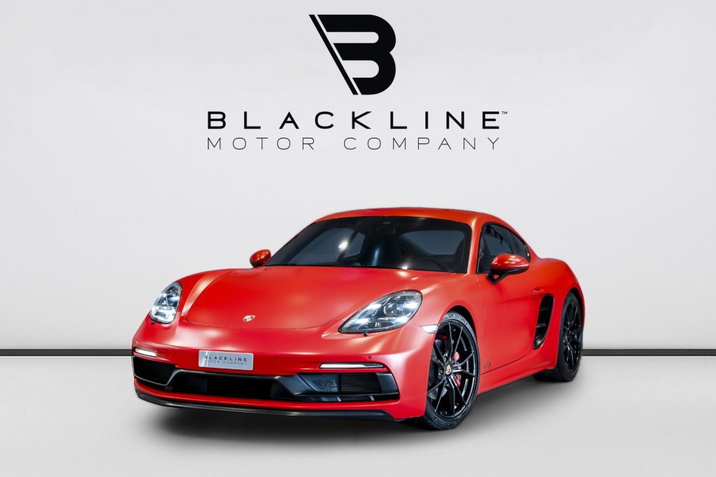 2018 Porsche Cayman GTS — sold by Blackline Motor Company, Dubai