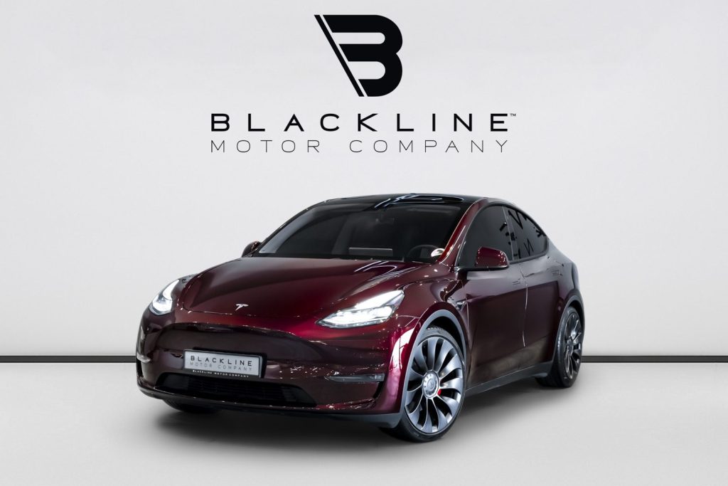 2024 Tesla Model Y Performance — sold by Blackline Motor Company, Dubai