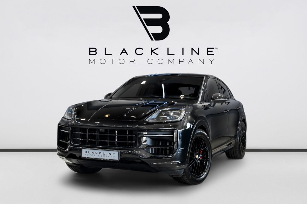 2024 Porsche Cayenne Coupe S — sold by Blackline Motor Company, Dubai