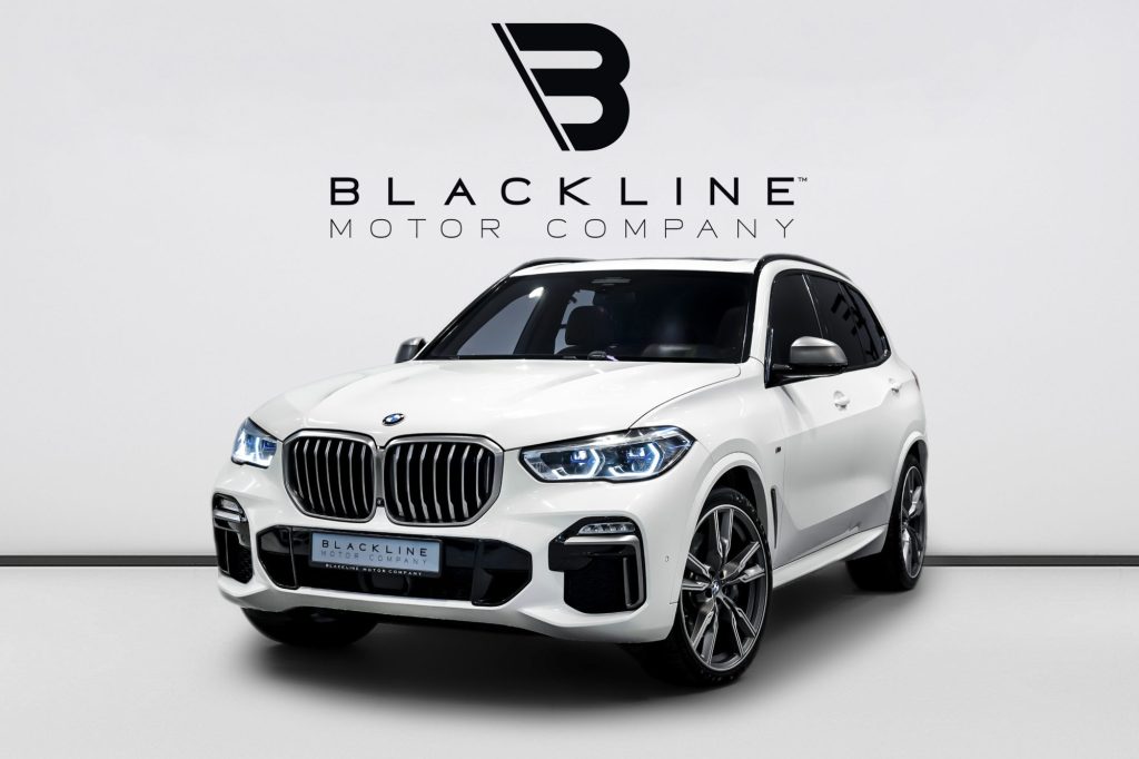 2022 BMW X5 M50i — sold by Blackline Motor Company, Dubai
