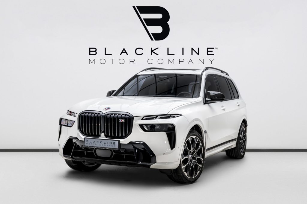 2023 BMW X7 M60i — sold by Blackline Motor Company, Dubai