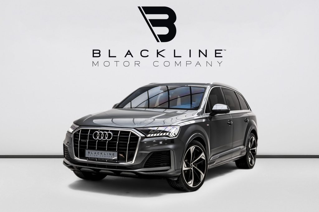 2021 Audi Q7 55 TFSI — sold by Blackline Motor Company, Dubai