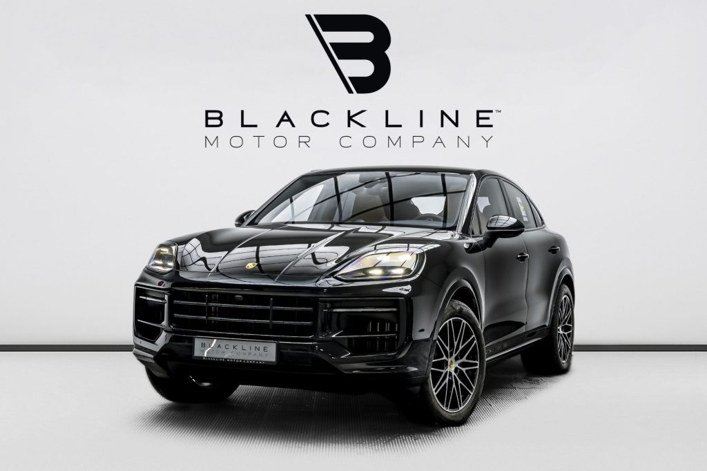 2024 Porsche Cayenne Coupe — sold by Blackline Motor Company, Dubai