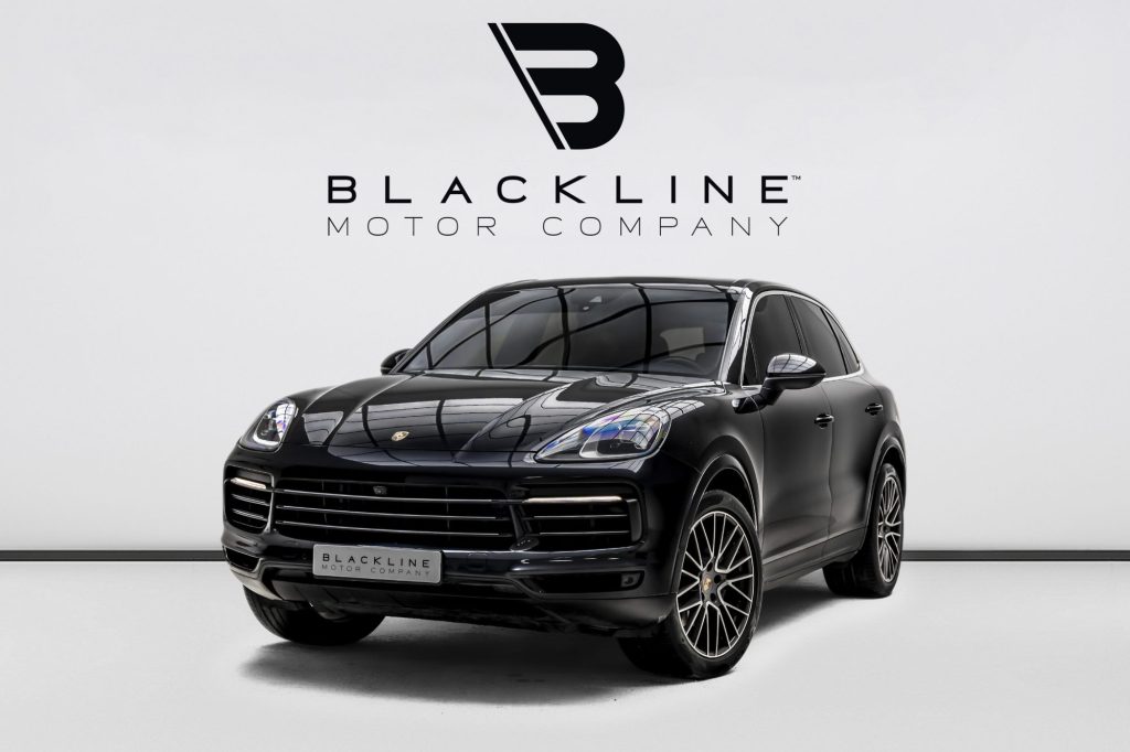 2019 Porsche Cayenne — sold by Blackline Motor Company, Dubai